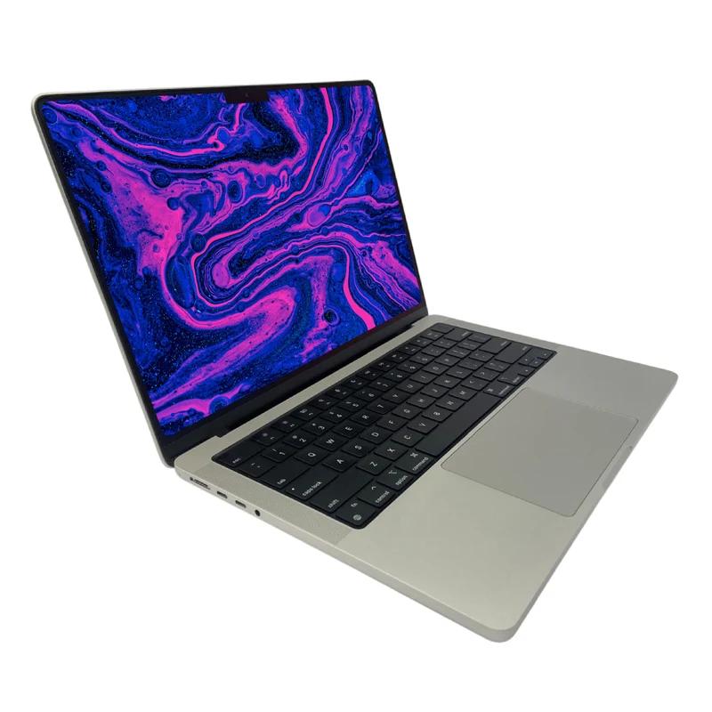 Apple MacBook Pro 14" A2442 Silver (2021) M1 Pro Chip 512GB SSD 16GB RAM [~Refurbished: Excellent]