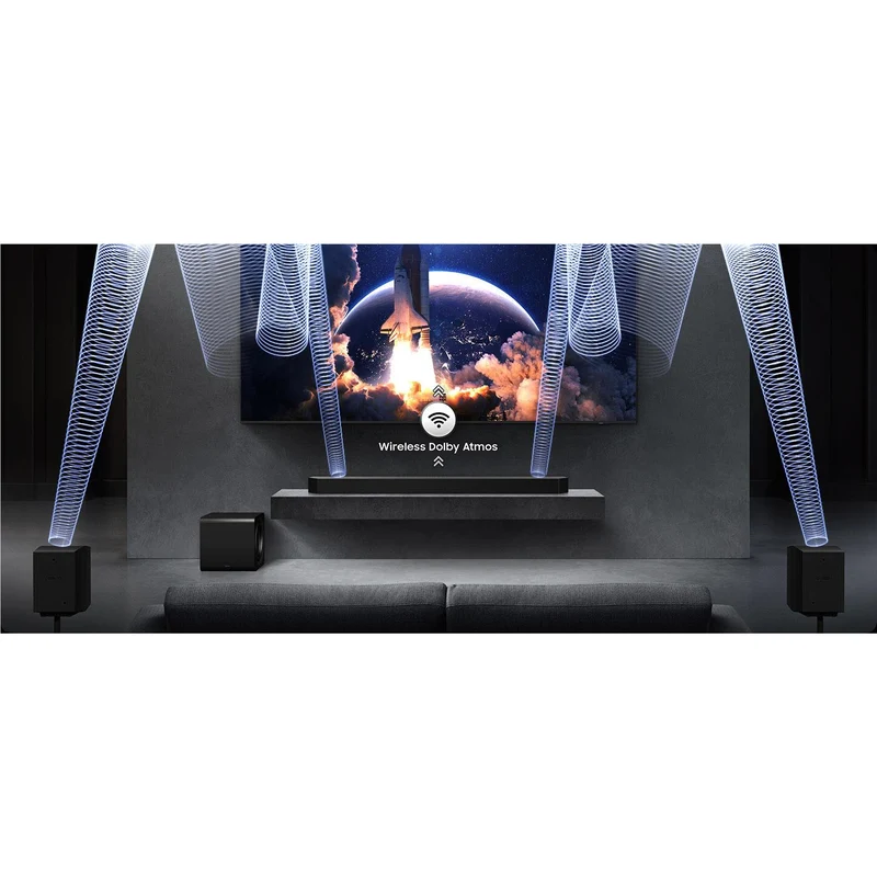 Samsung HW-Q990F Q-series 11.1.4 ch Soundbar with Subwoofer & Rear Speaker [~Refurbished]