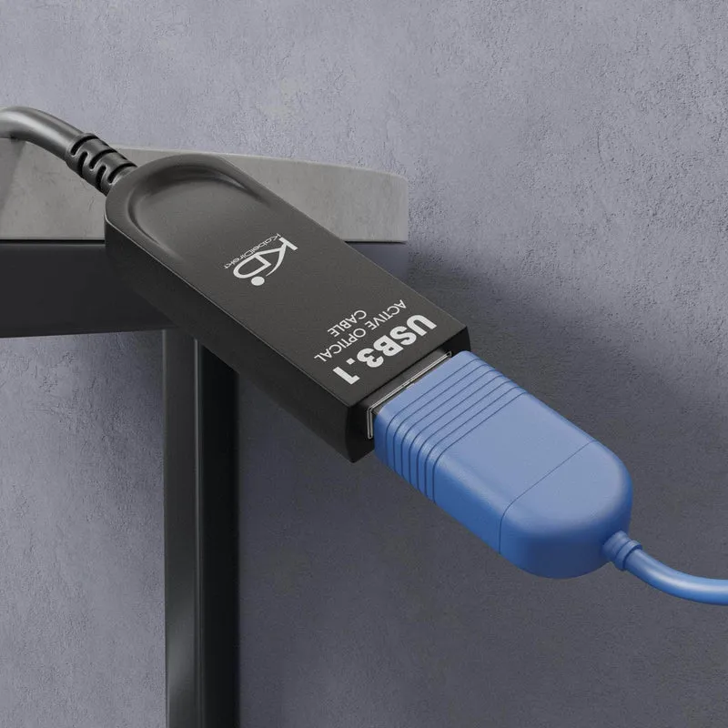 USB-Verlängerungskabel, optisch, USB 3.1 Gen2 für bis zu 10 Gbit/s