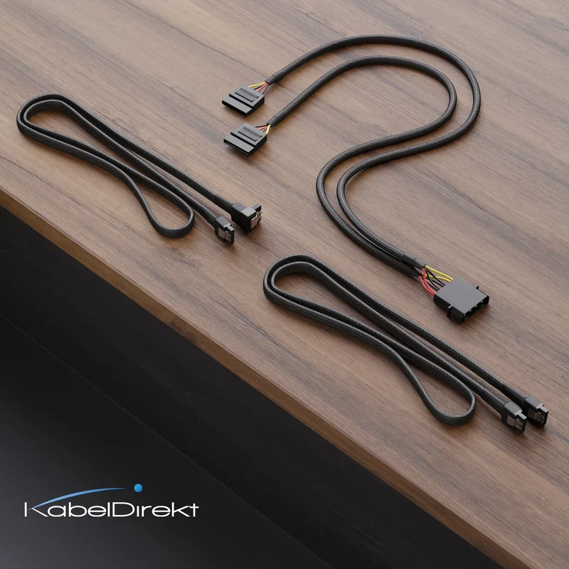 PC Kabel – Molex/SATA Stromkabel und Adapter