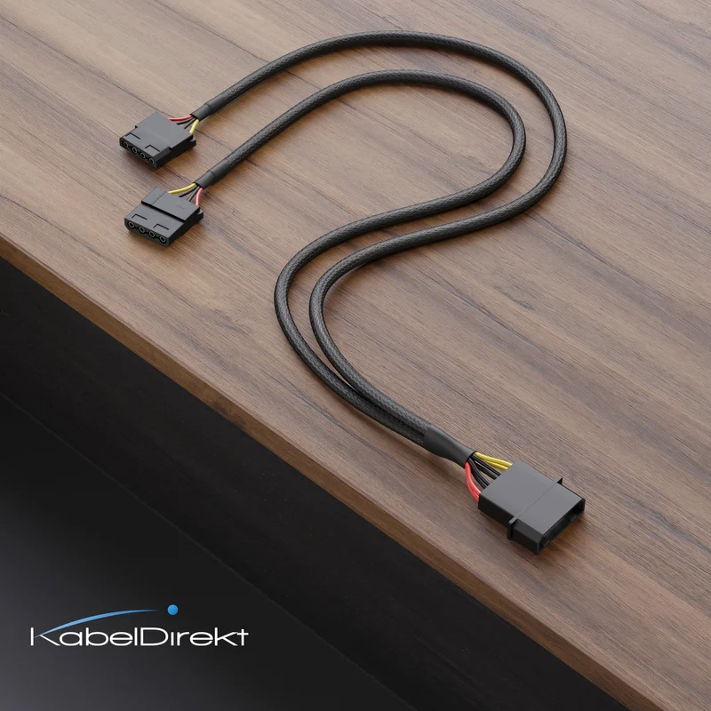 PC Kabel – Molex Y-Stromkabel
