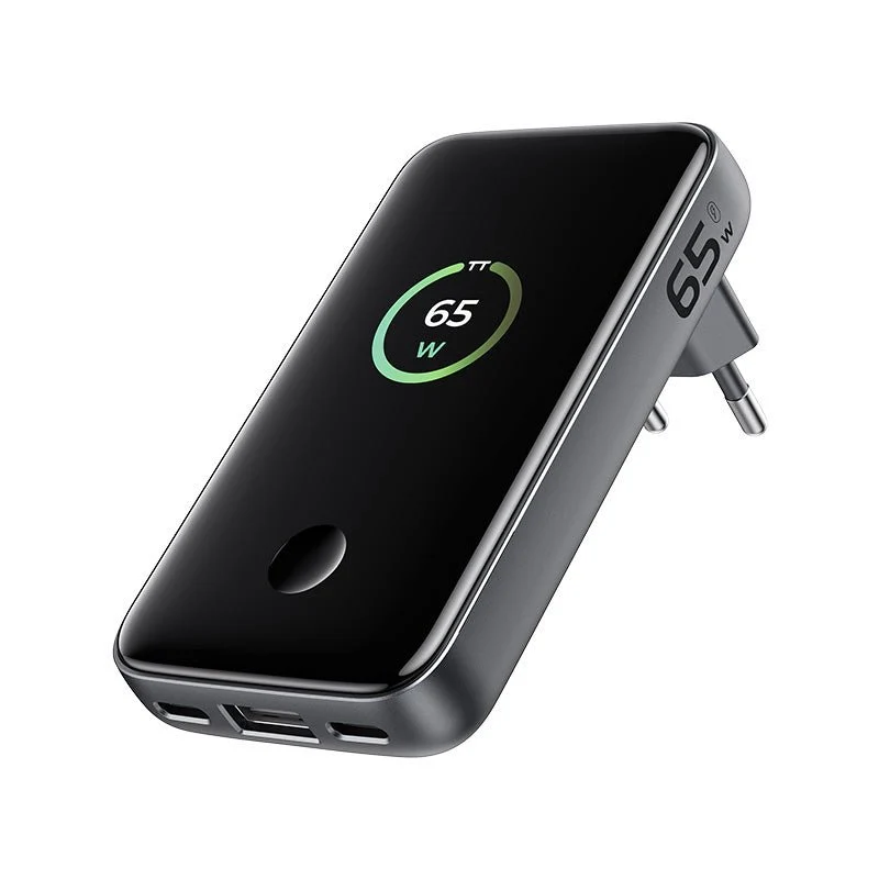 HAVIT 65W GaN Travel Charger with Smart Charging Status Display UC257