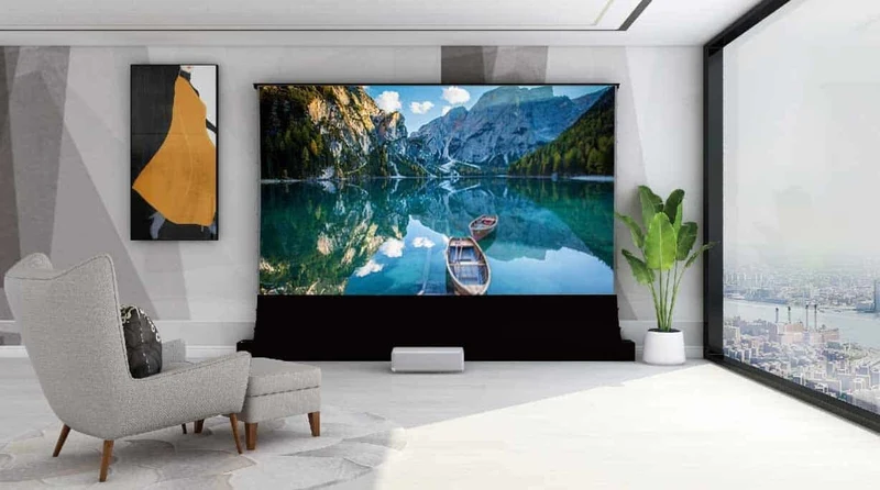 HomeCinema CLR EdgeFree Bodenleinwand