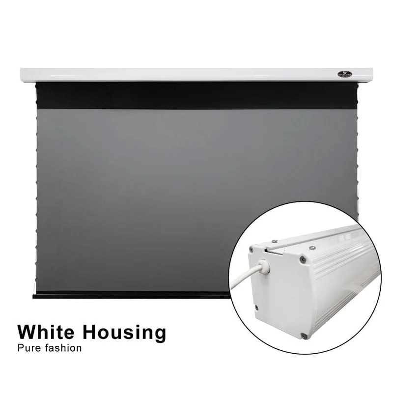 VIVIDSTORM PRO A Slimline Motorized Tension Drop Down UST ALR Projector Screen