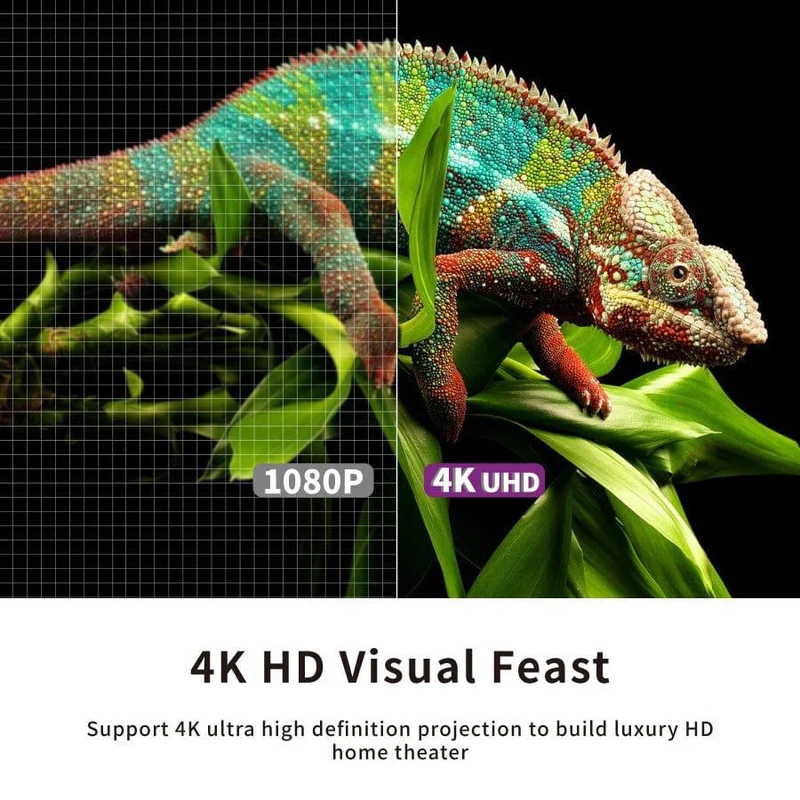 72"-120" VIVIDSTORM S PRO P Motorized 4K HD 3D Floor Rising UST ALR Projector Screen