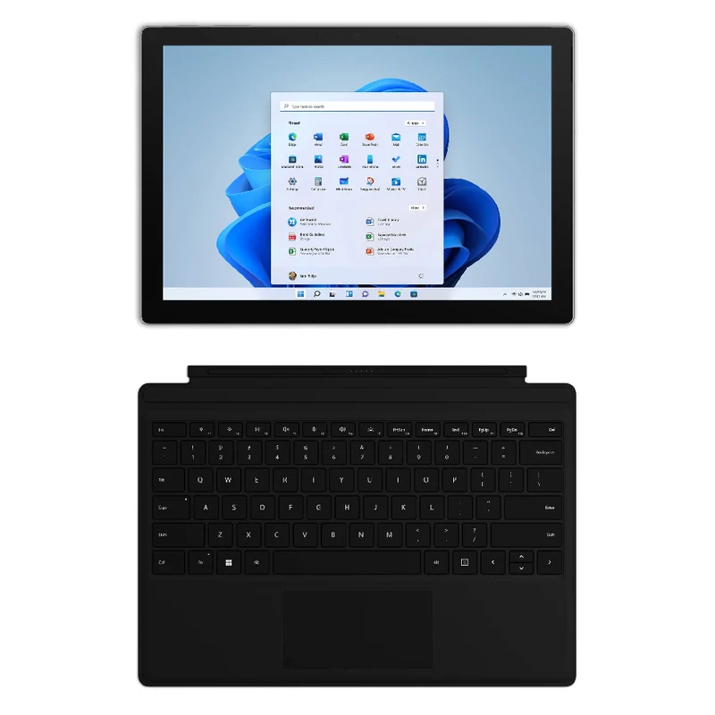 Microsoft Surface Pro 7+ Silver 12" 2-in-1 Laptop i5-1135G7 256GB 8GB RAM [~Refurbished: Very Good]