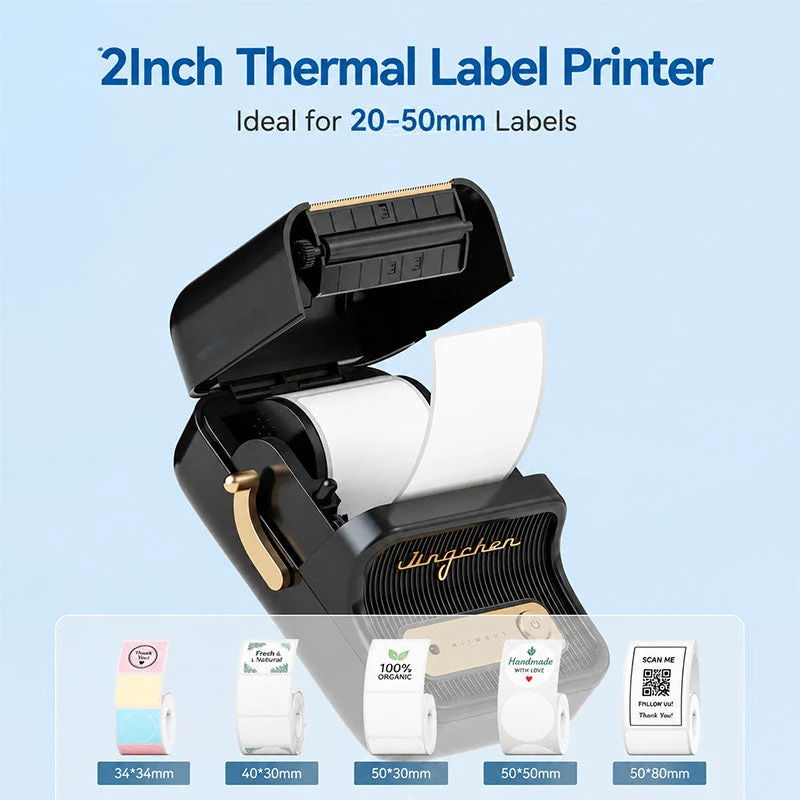 NIIMBOT B21 Thermal Label Printer (Beige)