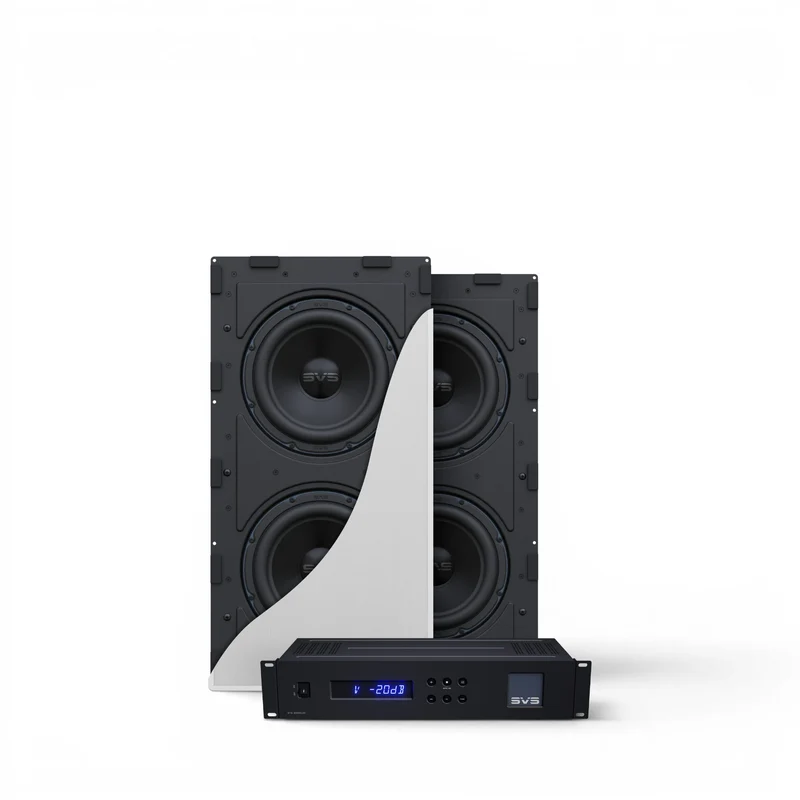 3000 In-Wall Dual Subwoofer-System