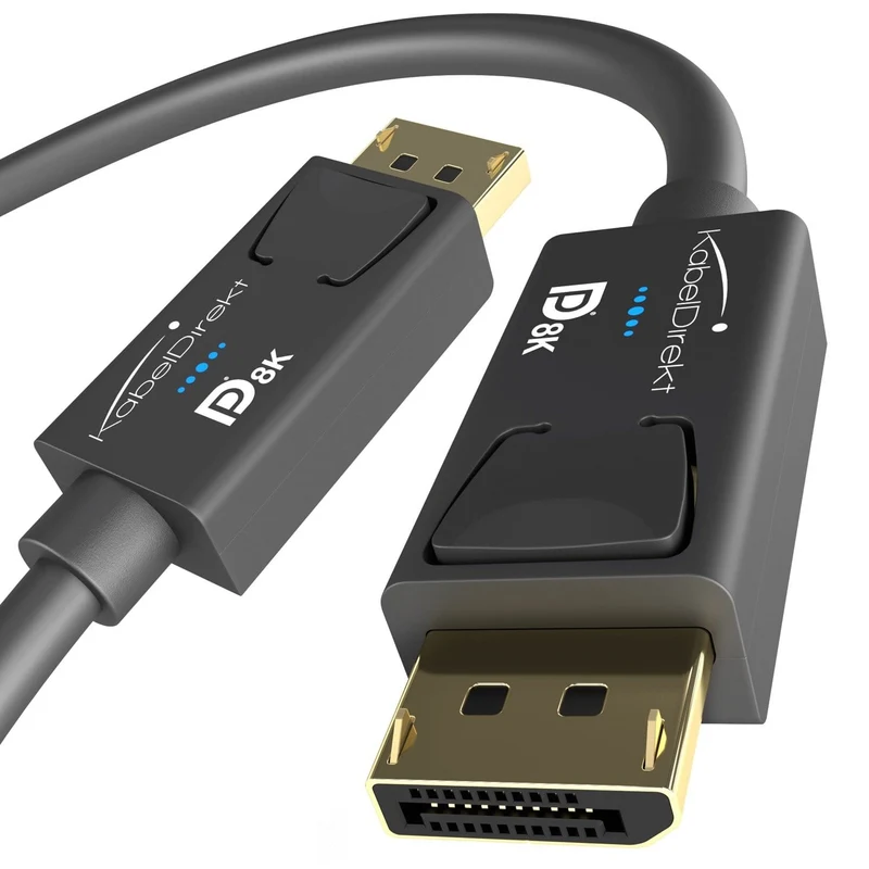8K DisplayPort Kabel - VESA zertifiziert, DP 1.4