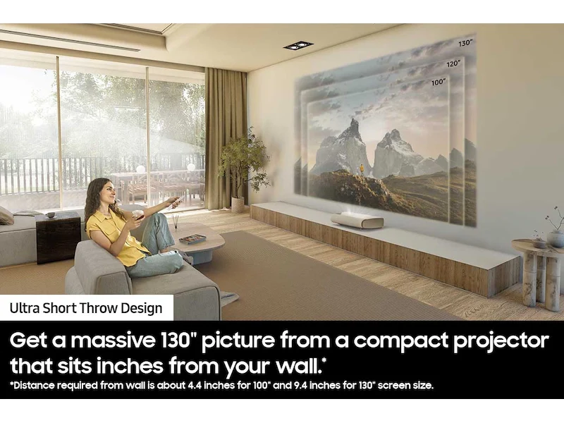 Samsung The Premiere 9 (LPU9D) - 4K HDR Laser TV Beamer mit Triple Laser