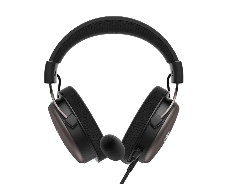 HAVIT Gaming Headphone with Fabric Earmuff H2015d Black+Orche