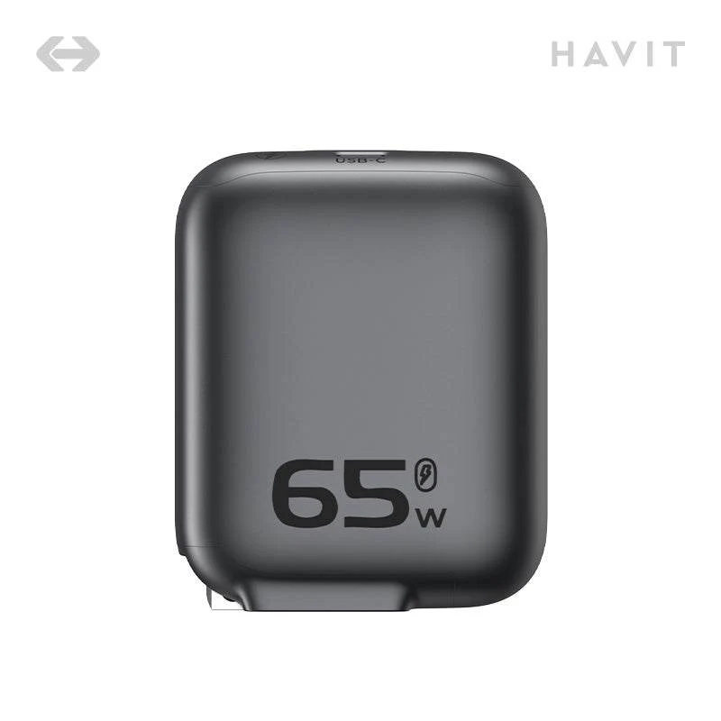 HAVIT GaN Travel Charger with Retractable Cable UC254 UC255 UC256