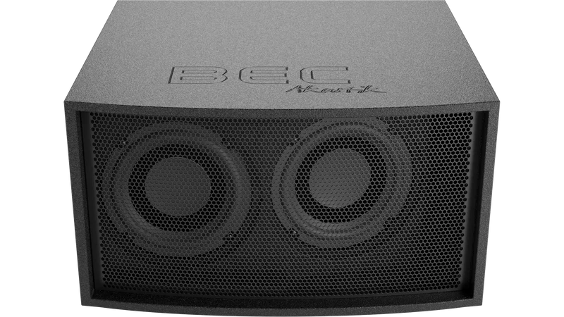 BEC Akustik Subwoofer Lars 6.2 – Doppel 6" Kompakt Subwoofer mit Tiefbass-Power