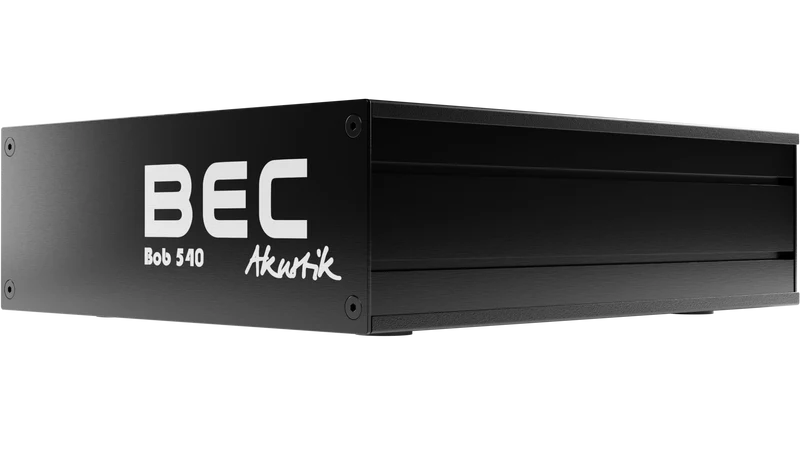 BEC Akustik Verstärker Bob540 – 3-Kanal Class D Endstufe mit 3x180W Leistung