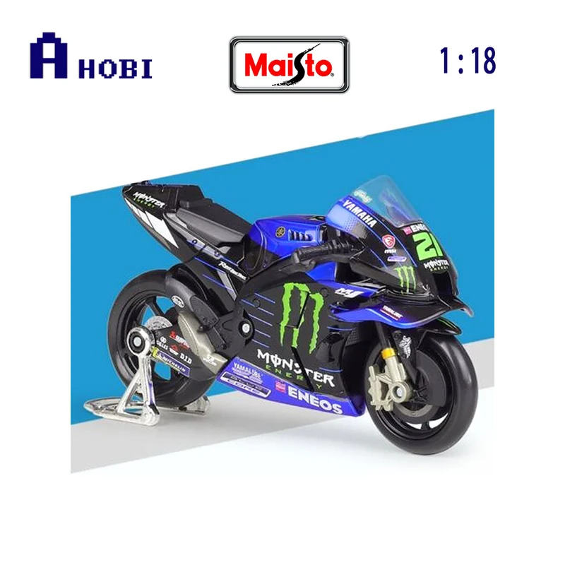 Maisto 1:18 Moto GP Yamaha Vinales #21