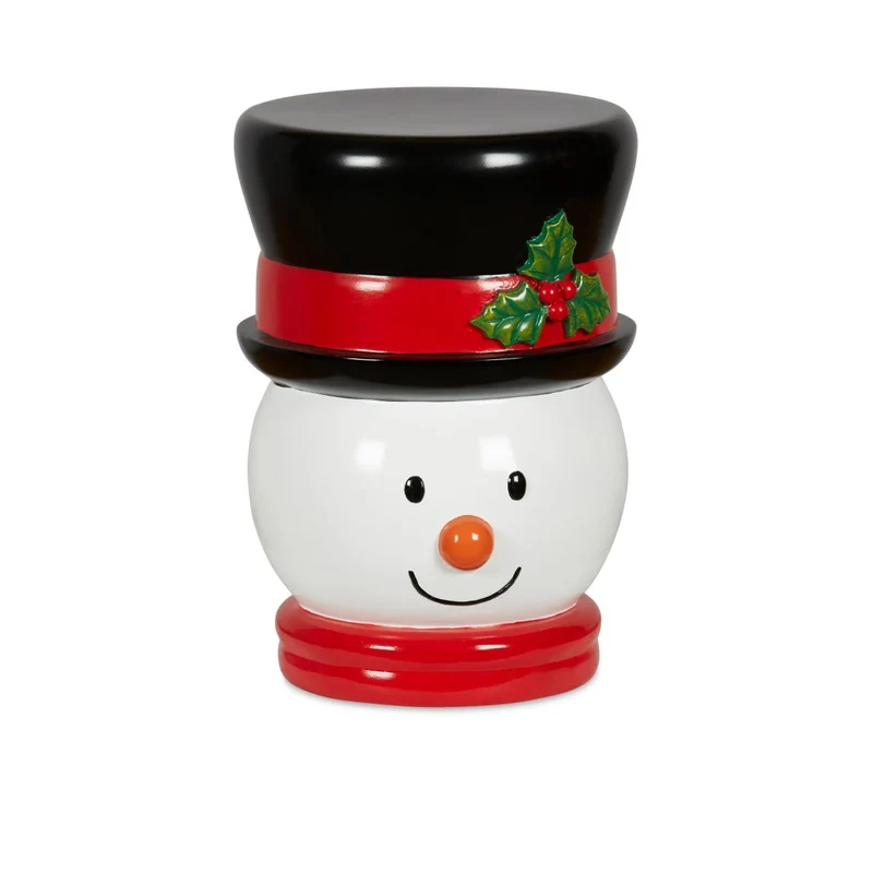 Christabelle Snowman Christmas Stool Seat Chair Indoor Outdoor