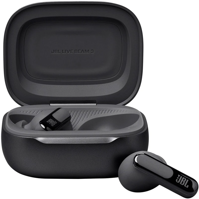 JBL Live Beam 3 TWS Noise Cancelling In-Ear Headphones (Black)
