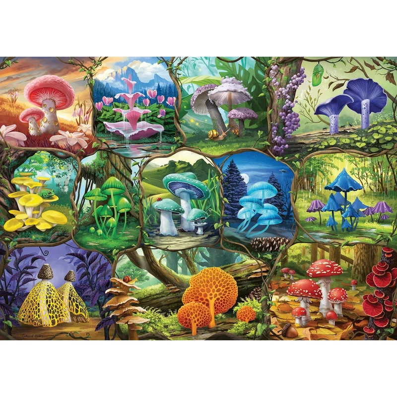 Ravensburger 1000pc Beautiful Mushrooms Puzzle
