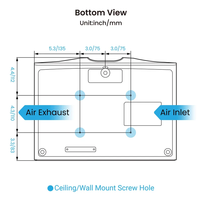 BenQ W2720i - 4K LED HDR Beamer
