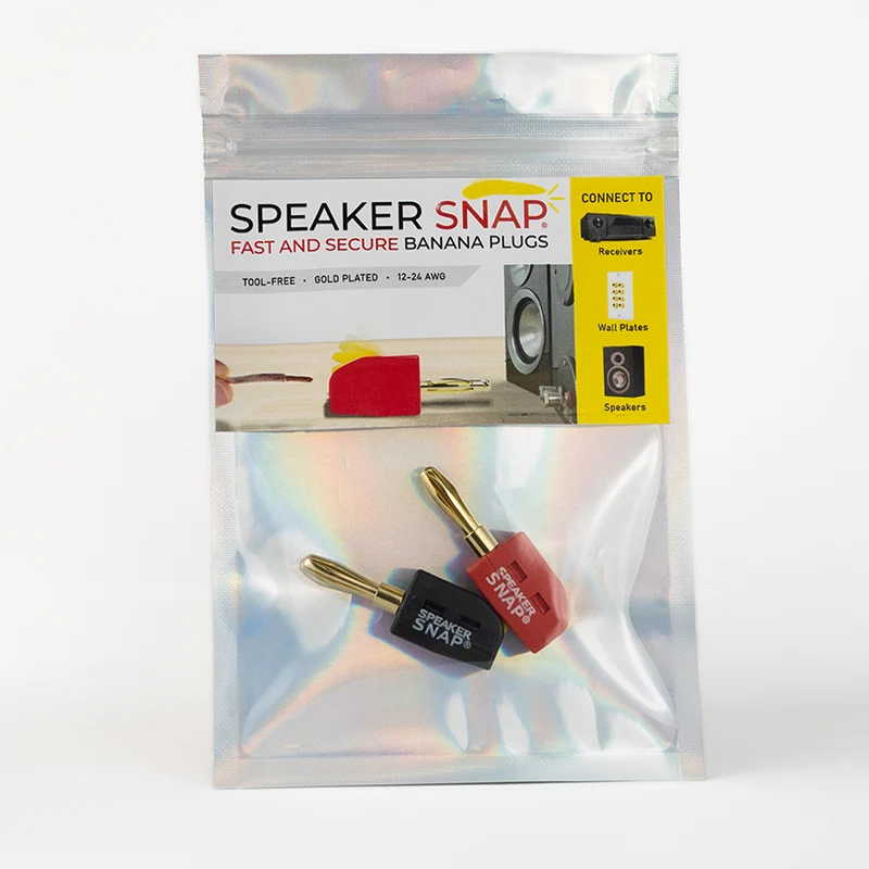 Speaker Snap Banana Plugs – Schnellste Audioverbinder