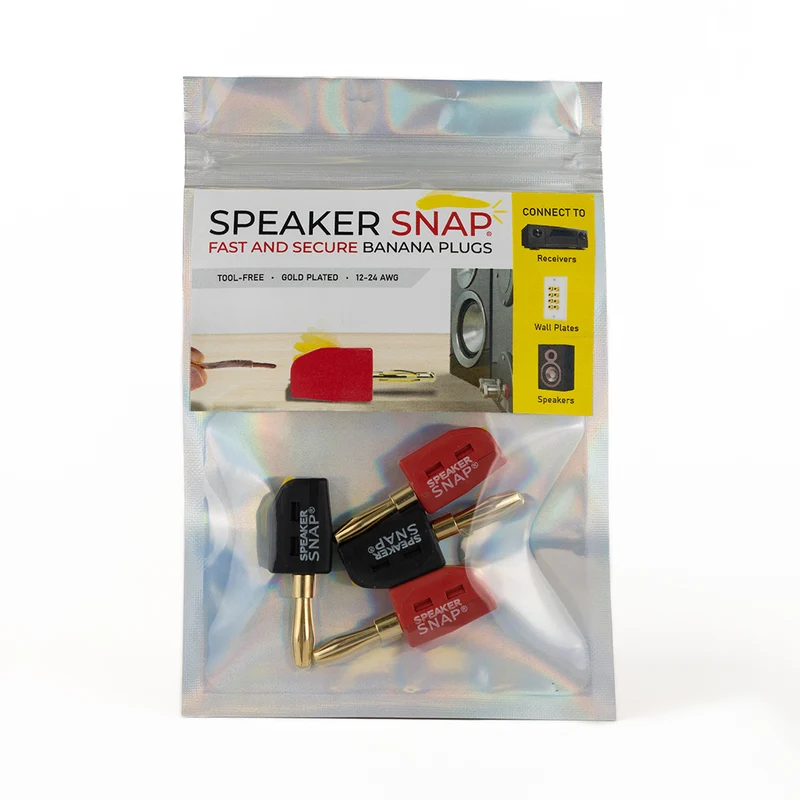 Speaker Snap Banana Plugs – Schnellste Audioverbinder