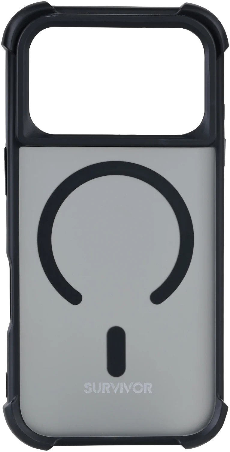 Griffin Survivor Endurance MagSafe Compatible iPhone 18 Pro / 17 Pro Case - Black