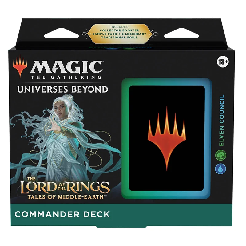Wizards Of The Coast Magic The Lord of the Rings: Tales of Middle-Earth Commander Decks (Set of 4)