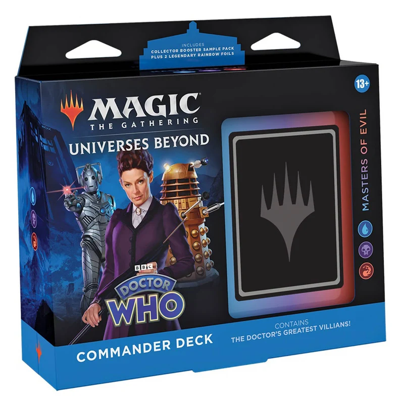 Wizards Of The Coast Magic Doctor Who Commander Decks (Set of 4)