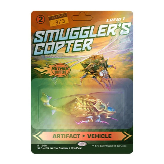Wizards Of The Coast Magic Aether Drifters Foil Edition Secret Lair Super Winter Drop 2025