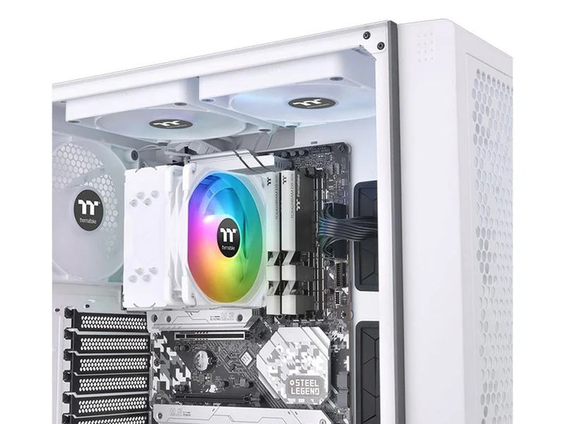 Thermaltake UX200 SE ARGB CPU Air Cooler - White (CL-P116-AL12SW-A)