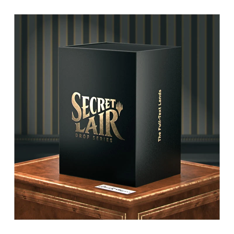 Wizards Of The Coast Magic Secret Lair The Full-Text Lands