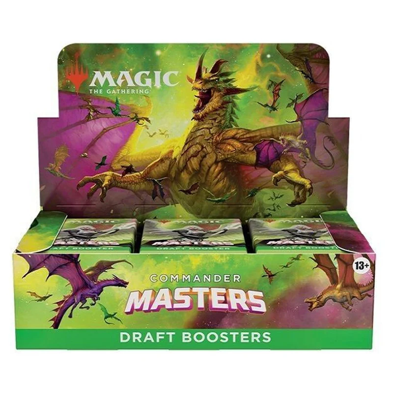Wizards Of The Coast Magic Commander Masters Draft Booster Box
