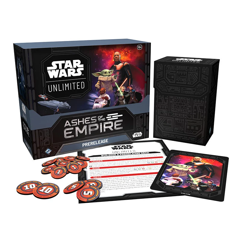 Fantasy Flight Games Star Wars Unlimited Ashes of the Empire Prerelease Box