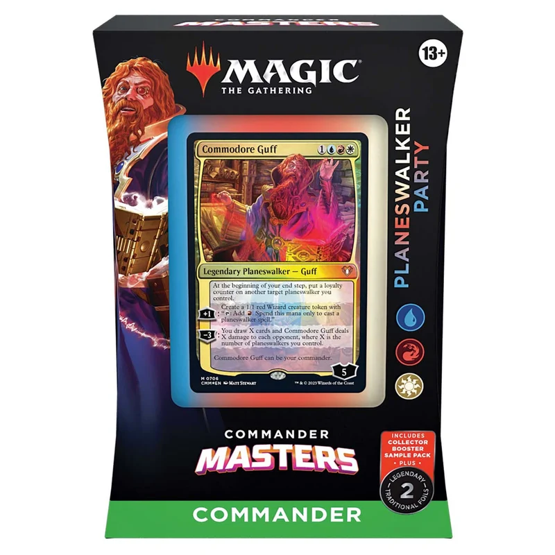 Wizards Of The Coast Magic Commander Masters Commander Decks (Set of 4)