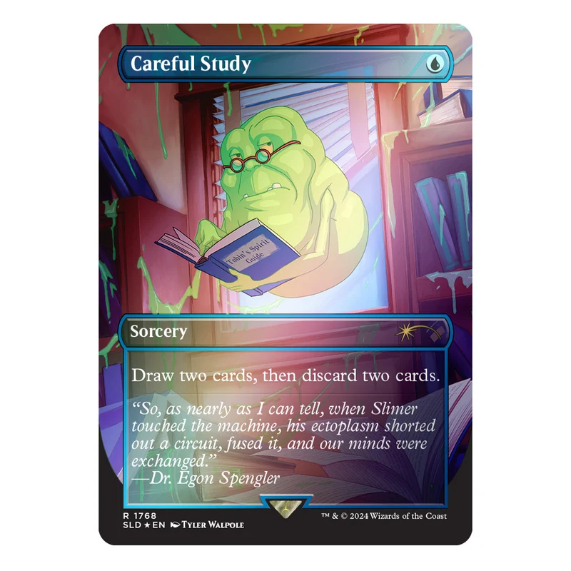 Wizards Of The Coast Magic Secret Lair Camp Totally Safe Drop Ghostbusters: The Real Ghostbusters Foil Edition