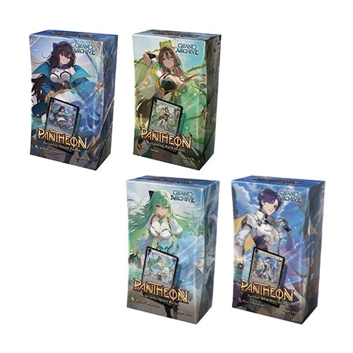 Grand Archive TCG Radiant Origins Pantheon Deck (Set of 4)