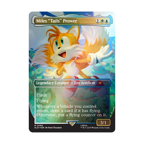 Wizards Of The Coast Magic Secret Lair x Sonic: Friends and Foes Foil Edition