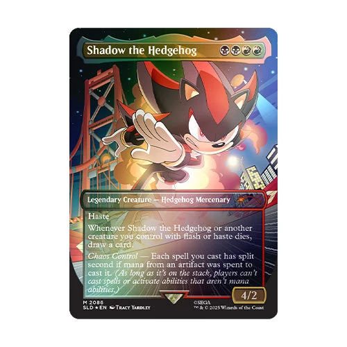 Wizards Of The Coast Magic Secret Lair x Sonic: Friends and Foes Foil Edition