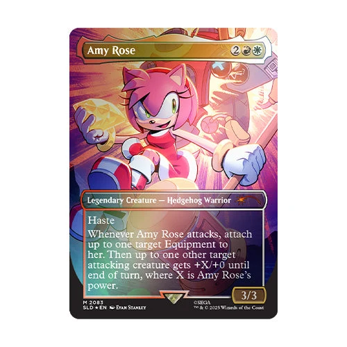 Wizards Of The Coast Magic Secret Lair x Sonic: Friends and Foes Foil Edition