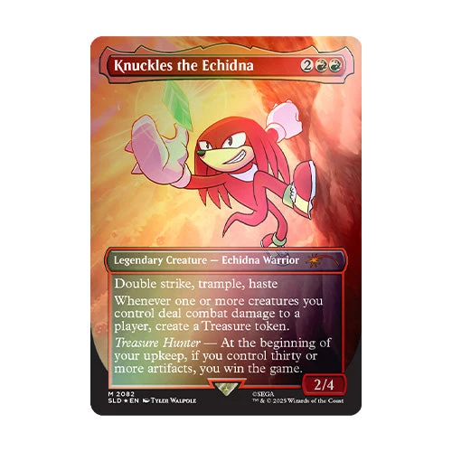 Wizards Of The Coast Magic Secret Lair x Sonic: Friends and Foes Foil Edition