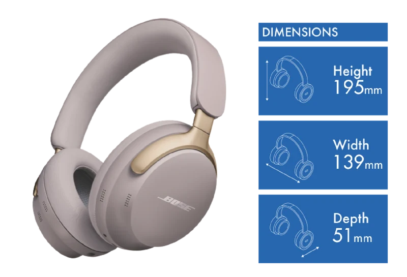 Bose QuietComfort Ultra Headphones - Sandstone