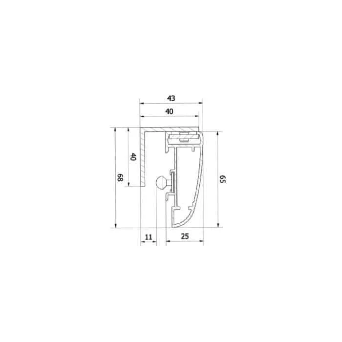 WS S CinemaFrame Ambient HC Kontrastleinwand