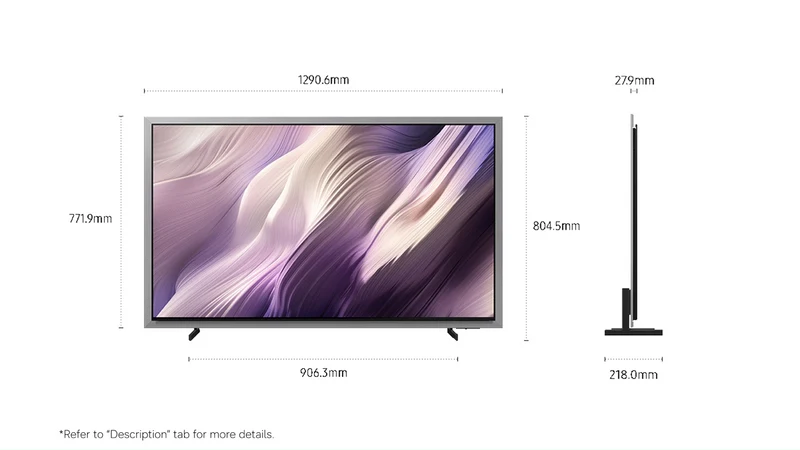Samsung 65" OLED S95H 4K Smart AI TV 2026