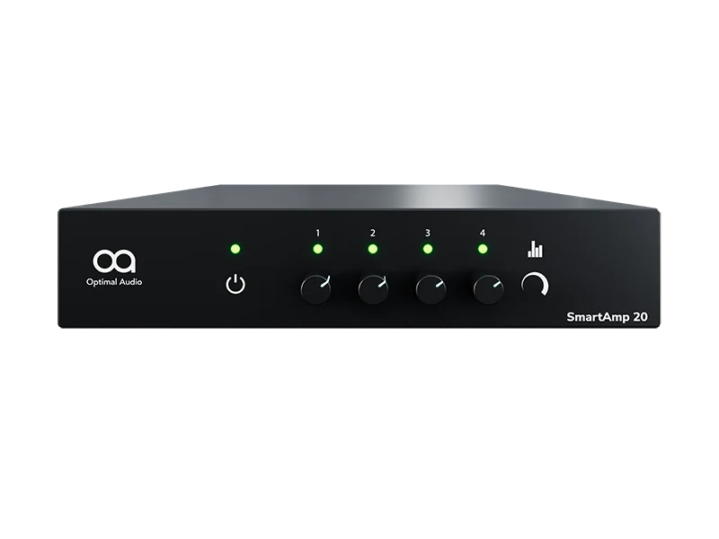 Optimal Audio SmartAmp 20 – 4x125W Verstärker mit DSP