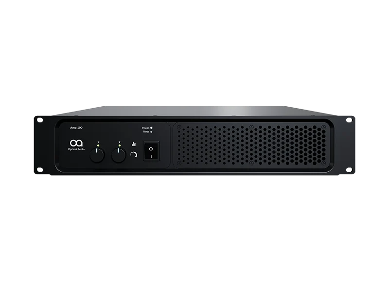 Optimal Audio Amp 100 – 2x350W Hochleistungs-Endstufe für professionelle Beschallung