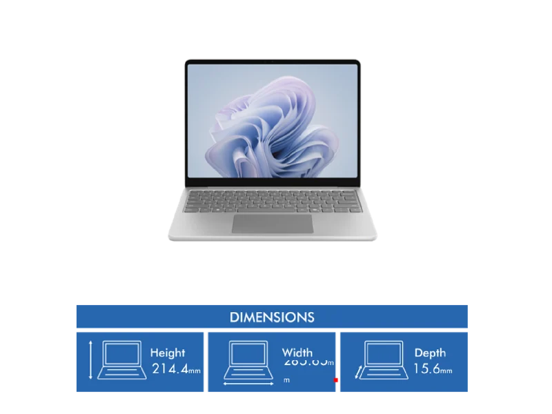 Microsoft Surface Laptop 13" Snapdragon X2 Plus 8 Core 8GB 256GB 8th Edition - Platinum