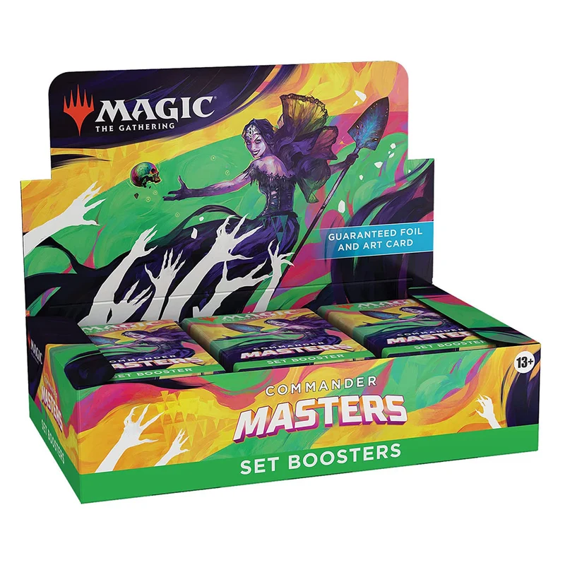Wizards Of The Coast Magic Commander Masters Set Booster Box