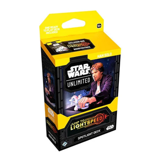 Fantasy Flight Games Star Wars Unlimited Jump to Lightspeed Han Solo Spotlight Deck