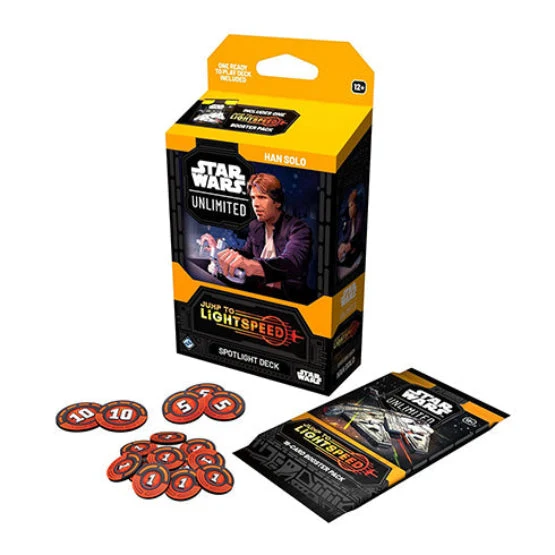 Fantasy Flight Games Star Wars Unlimited Jump to Lightspeed Han Solo Spotlight Deck