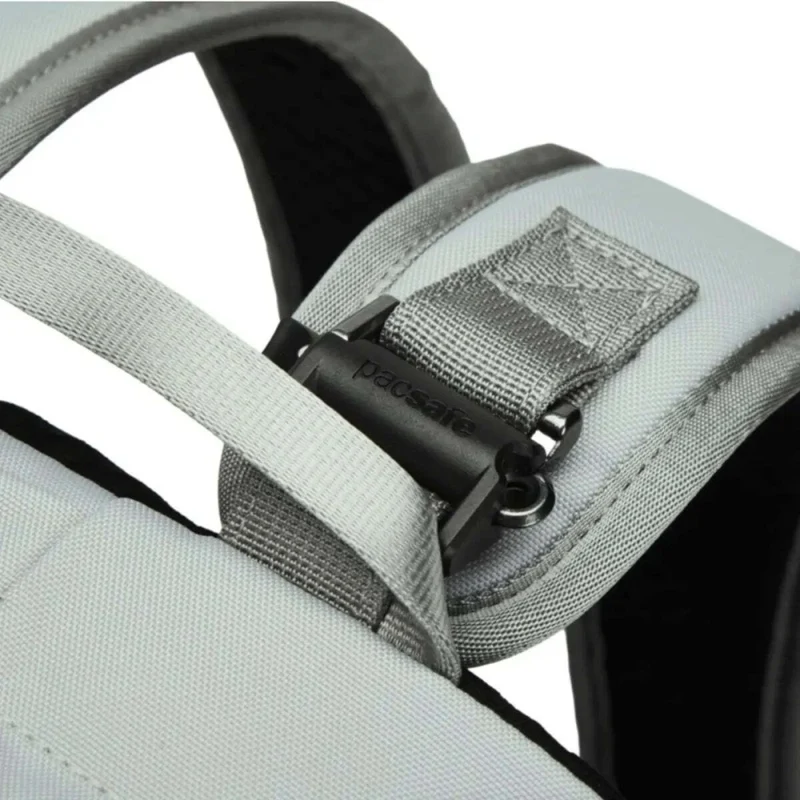 Pacsafe V Active Anti-Theft RFID Blocking Laptop 13" Backpack 24L Digital Grey